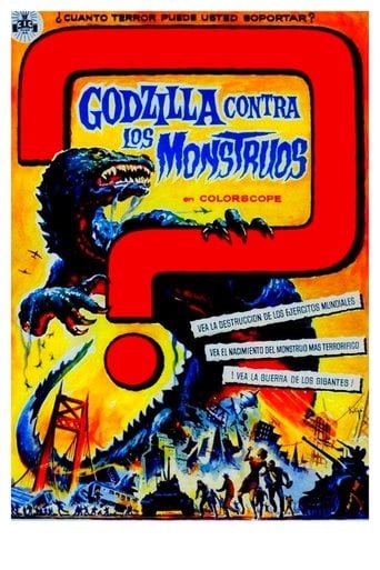 Godzilla contra los monstruos poster