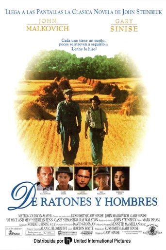 De ratones y hombres poster