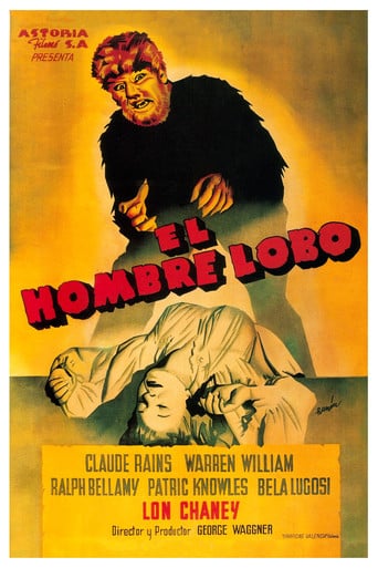 El hombre lobo poster