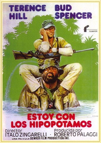 Estoy con los hipopótamos poster