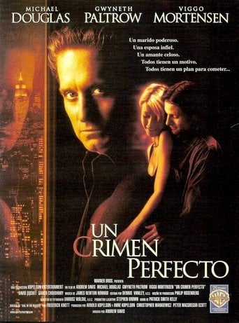 Un crimen perfecto poster