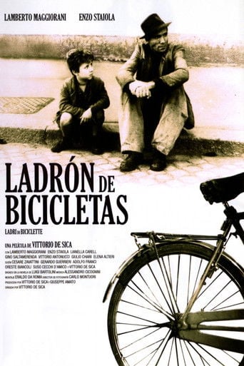 Ladrón de bicicletas poster