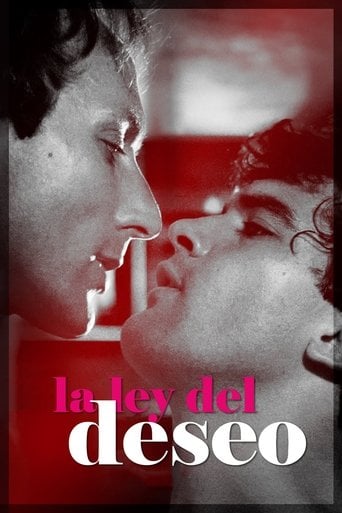 La ley del deseo poster