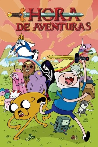 Hora de aventuras poster