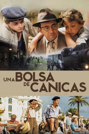 Una bolsa de canicas poster