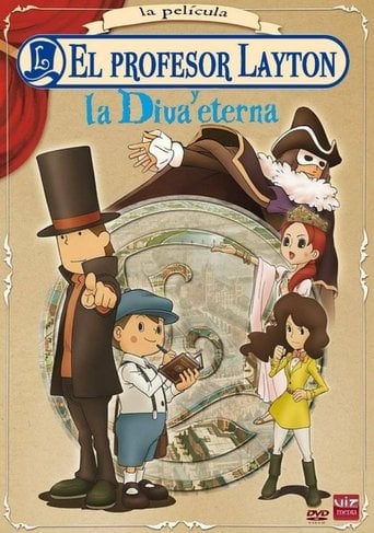 El profesor Layton y la diva eterna poster