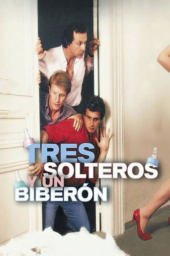 Tres solteros y un biberón poster