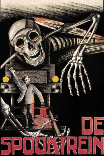 De spooktrein poster