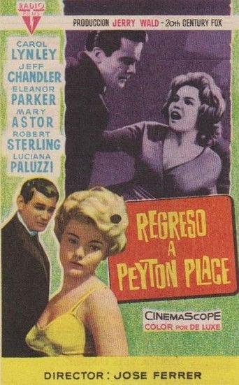 Regreso a Peyton Place poster