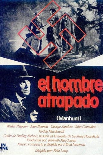 El hombre atrapado poster