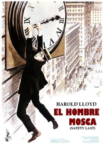 El hombre mosca poster