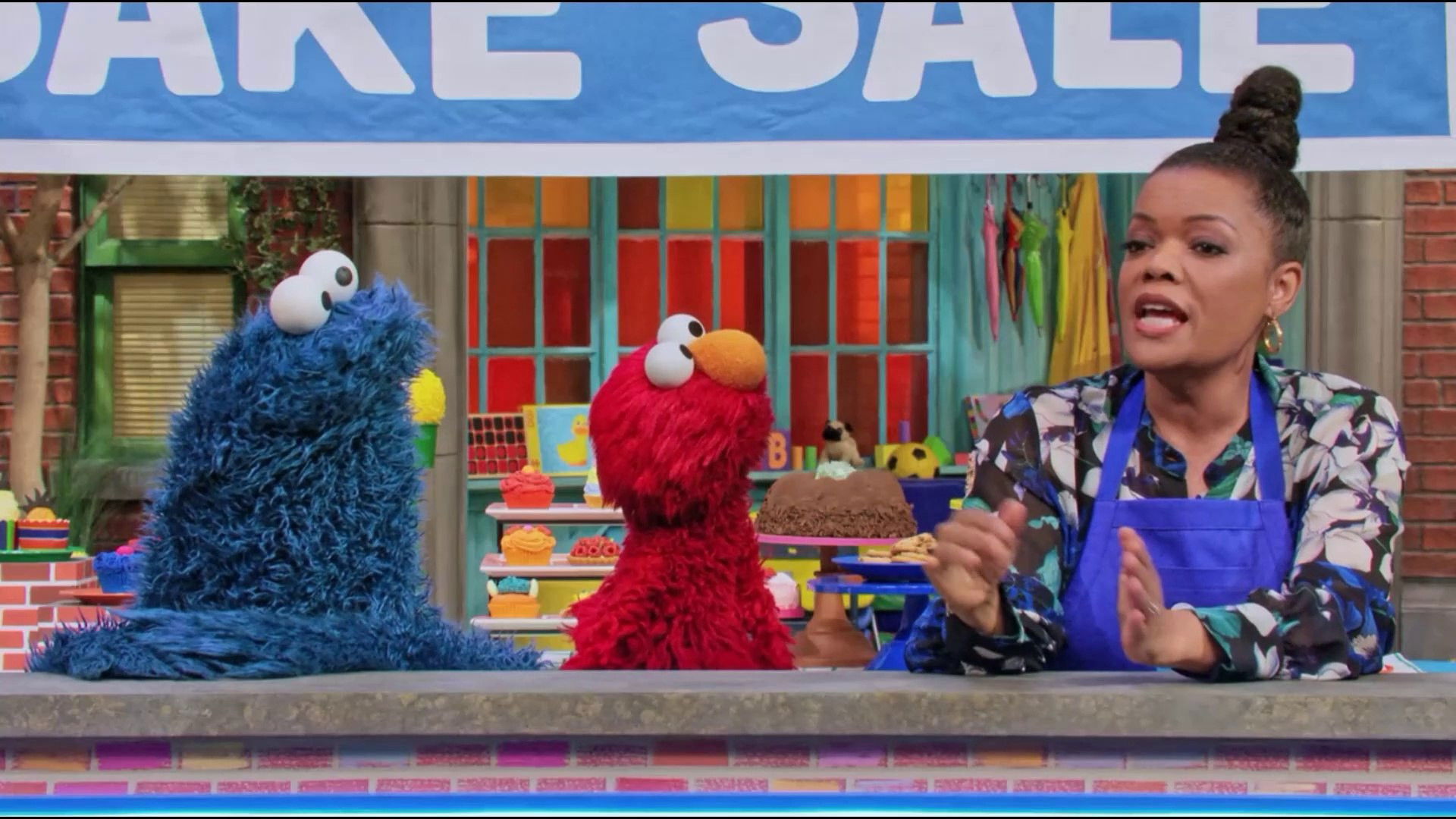 Cookie Monster's Bake Sale: Back to School