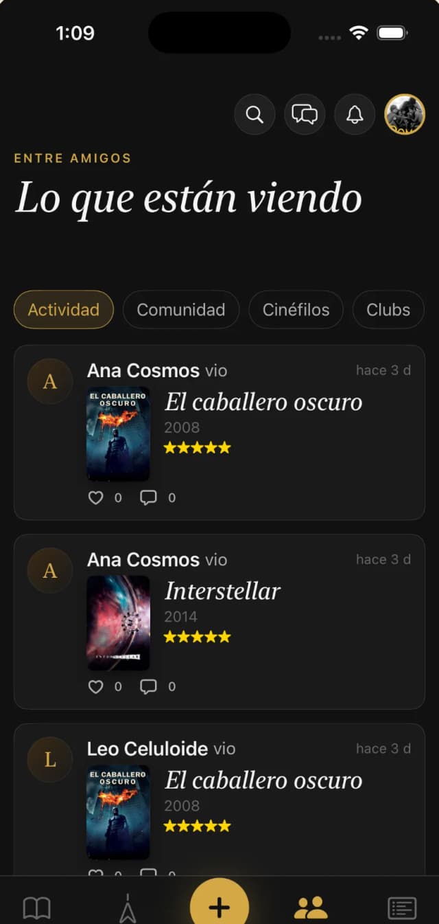 Lo que están viendo tus amigos